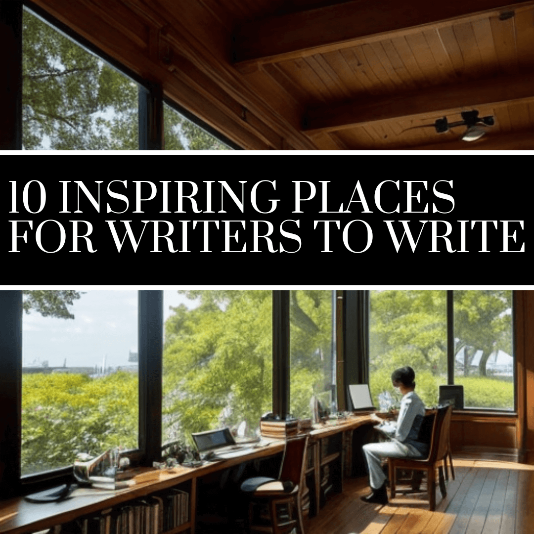 10 Inspiring Places for Writers to Write and Be Creative